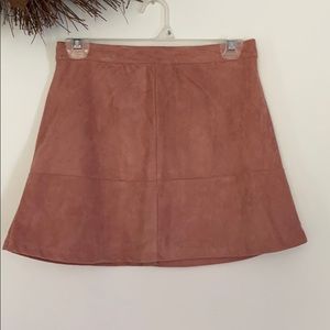 Lulus Blush Mini Skirt